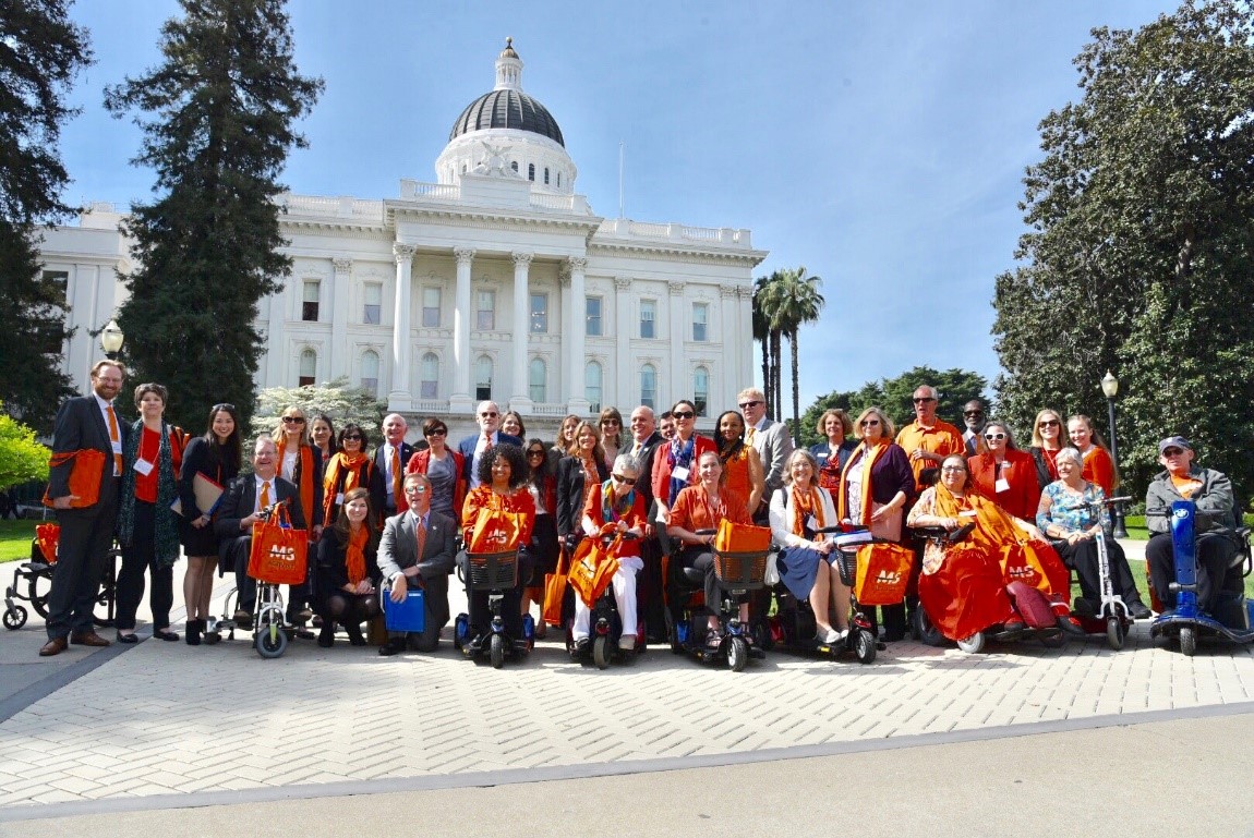 MS Activists gather before descending on Capitol in an Orange Wave of Advocacy